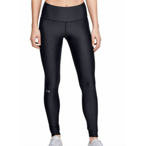 UNDER ARMOUR WOMEN'S HEATGEAR LEGGINGS BLACK SIZE XS NWT